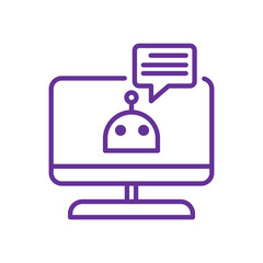 Artificial Intelligence Outline Icon