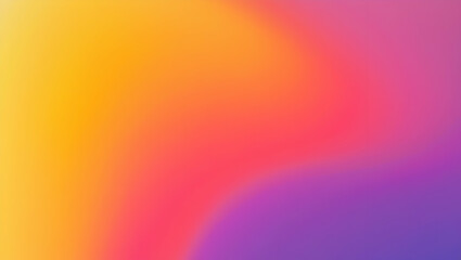 Vibrant gradient background transitioning from yellow to orange pink and purple color
