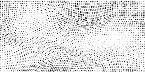 Simple halftone gradient texture. Vanishing polka dot background illustration vector