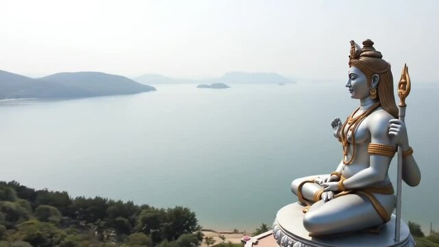 Shiva-Statue in Murudeshwara / S&uuml;dindien