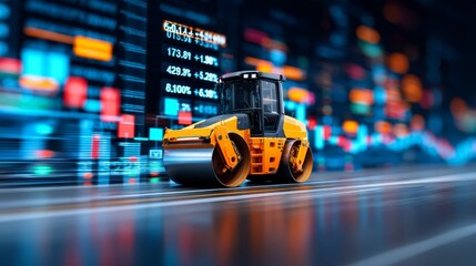 Road Roller, finance, Road Roller and Financial Stats: Maximizing ROI in Construction Projects