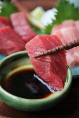 まぐろのお刺身1