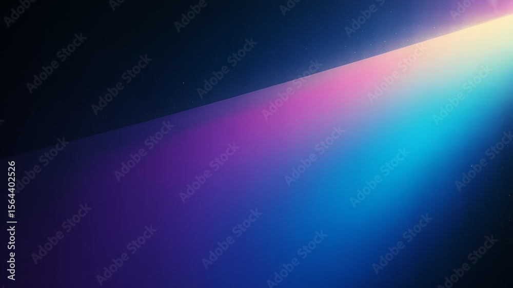 Poster gradient light beam transition with subtle dust particles abstract background