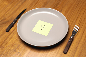 What’s for dinner concept image