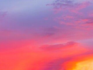 Twilight sky background with Colorful sky in twilight background