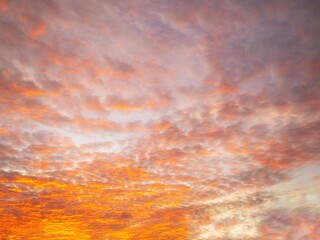 Twilight sky background with Colorful sky in twilight background