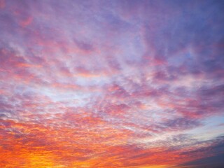 Twilight sky background with Colorful sky in twilight background