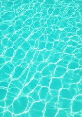 Obraz premium swimming pool water,Bright Blue Water Texture with Caustics 