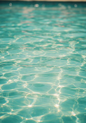 Obraz premium blue water background,Clear Blue Pool Water Texture 