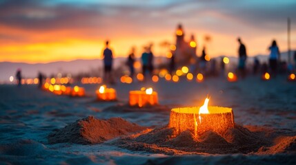 summerween, Twilight Terror Beach Bash - Spooky Sand Sculptures, Tiki Torches & Summer Magic at Halloween Inspired Party by the Sea