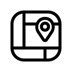 denotation icon with line style, perfect for user interface projects