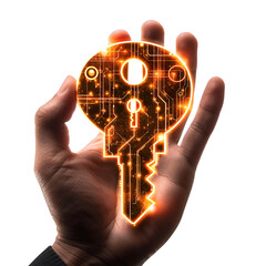 Digital Key in Hand Cybersecurity Access Control