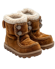 Adorable Brown Baby Boots Winter Footwear Cozy Warm