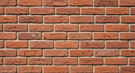 Obraz premium Red Brick Wall Texture High-Resolution Seamless Background Image