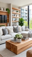 Obraz premium Modern living room interior (4)