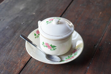 Hot Turkish Coffee, Indonesia, captured on July 4, 2025. Traditional strong coffee brewed in a...