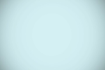 Featureless pale blue gradient is creating subtle vignette effect in flat design, copy space