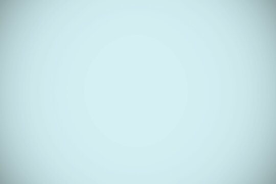 Featureless pale blue gradient is creating subtle vignette effect in flat design, copy space