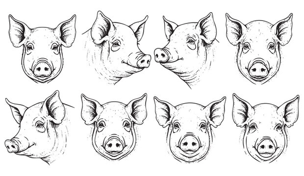 head of pig