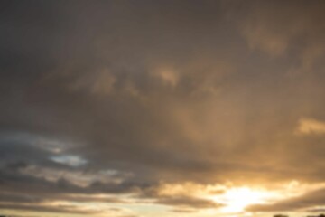Obraz premium Cloudscape against sky during sunset