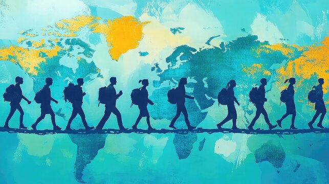 Human trafficking prevention graphic with awareness campaign, victim support, exploitation alert, international law, rescue operations, human rights, global justice initiative