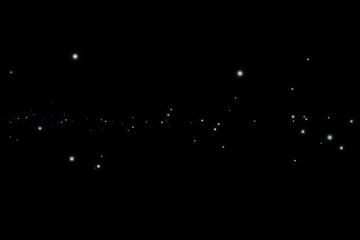 Black background with stars