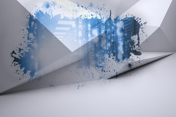 Splash showing data hallway