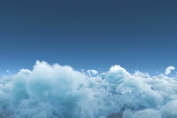 Scenic view of white clouds against sky