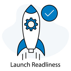 Launch Readliness icon, Ready for Takeoff Ensuring Seamless Launch Execution, From Planning to Launch Mastering Readiness for Success