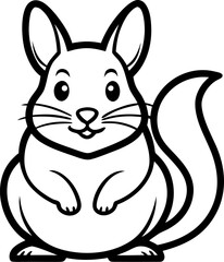 Hamster animal vector  style