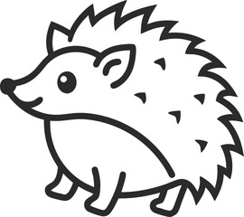linear style icons of animals: kangaroo, koala, emu, platypus, lizard, chameleon, hedgehog, skunk.
