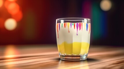 Refreshing beverages, from a cold glass of water to a sparkling cocktail, are isolated on a white table, ready for a fresh drink