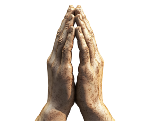 praying hands isolated png