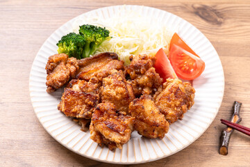 鶏ももの唐揚げ（醤油こうじ味）