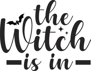 the witch is in svg