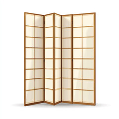a folding screen or room divider