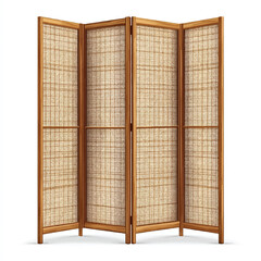 a folding screen or room divider
