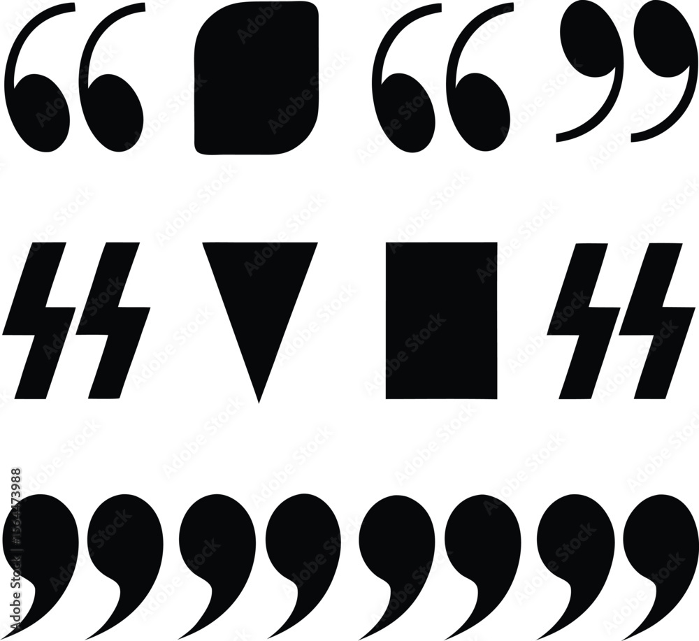 Fototapete abstract vector background with black and white icon and text design