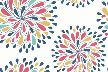 colorful watercolor drops