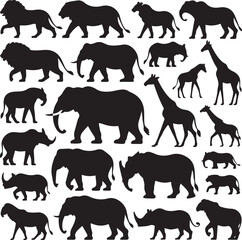 Majestic Elephant Silhouette Vector

Wild Elephant in the Jungle Design

Gentle Giant Elephant Illustration

Elephant Family Safari Silhouette

Elephant Head Vector Art