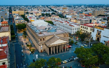 Historic Teatro Degollado in Guadalajara