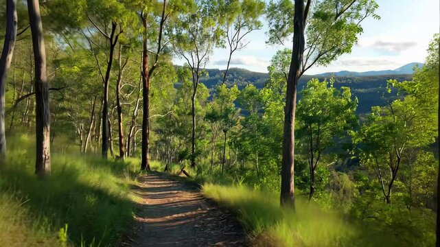 Hinterland walk trail at Kondalilla National Park in Queensland showcases scenic nature and tranquil pathways, Kondalilla National Park hinterland walk trail Queensland wild nature reserve