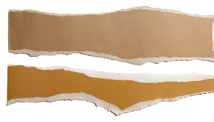 Torn paper revealing a blue background