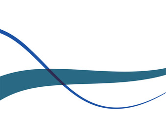 シンプルな曲線の背景