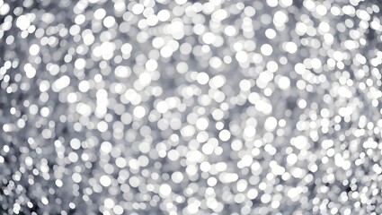 Silver glitter sparkle background with clean copy space in bottom center for holiday design in 4K

