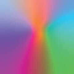 Obraz premium Polygonal rainbow mosaic background. Abstract low poly vector illustration. Triangular pattern in halftone style. Template geometric business design with triangle for poster, banner, card, flyer.