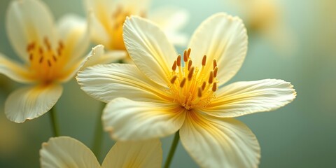 Obraz premium Background of Micro-Denomination Floral Economy in Wide Frame
