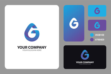 Stunning gradient G logo design perfect for modern businesses elegant and memorable branding