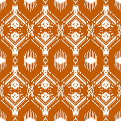 The delicacy of the ikat pattern