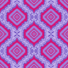 The delicacy of the ikat pattern